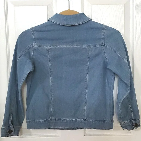 Carter's Denim Button Front Jacket Girls Size 10 - Picture 3 of 8